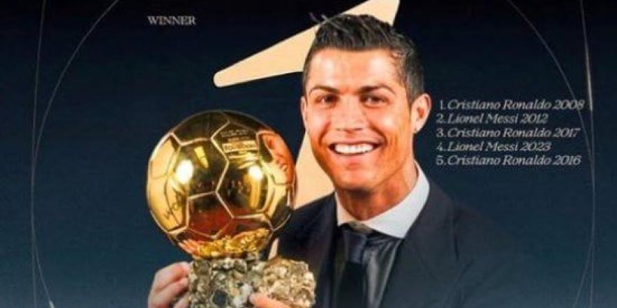 ريال مدريد يحتفي بـ رونالدو بعد تتويجه بجائزة أفضل فائز بالكرة الذهبية بالتاريخ :اليوم السابع