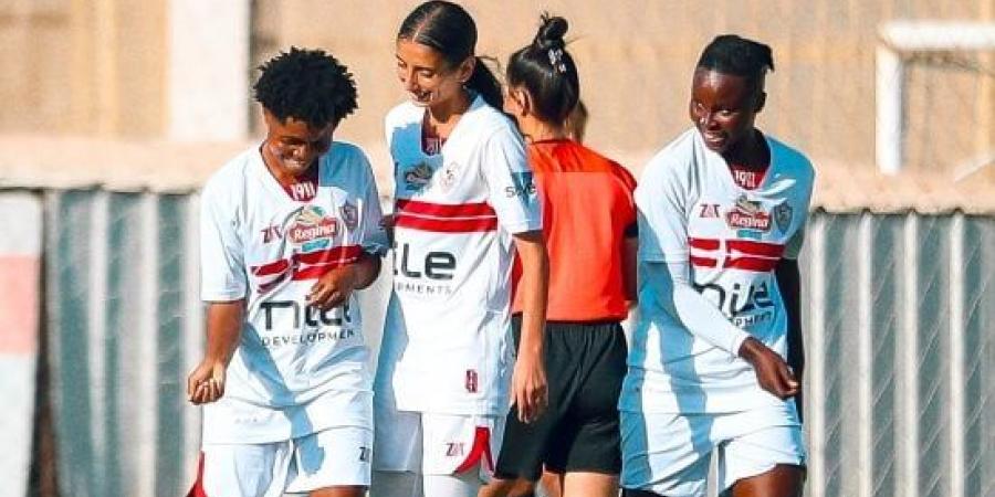 الزمالك يهزم سموحة بثلاثية والمقاولون يتخطى رع فى دورى الكرة النسائية :اليوم السابع