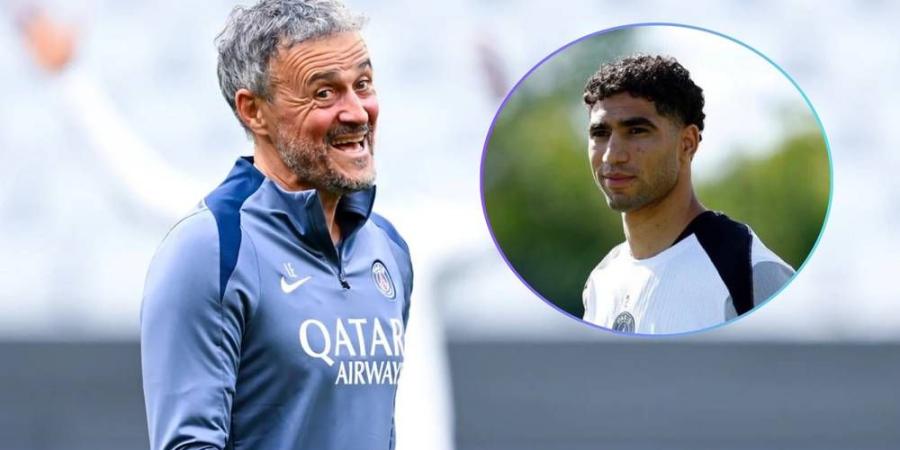 لويس إنريكي يُشيد بحكيمي بعد ليلة تاريخية: بإمكانه اللعب كمهاجم صريح!