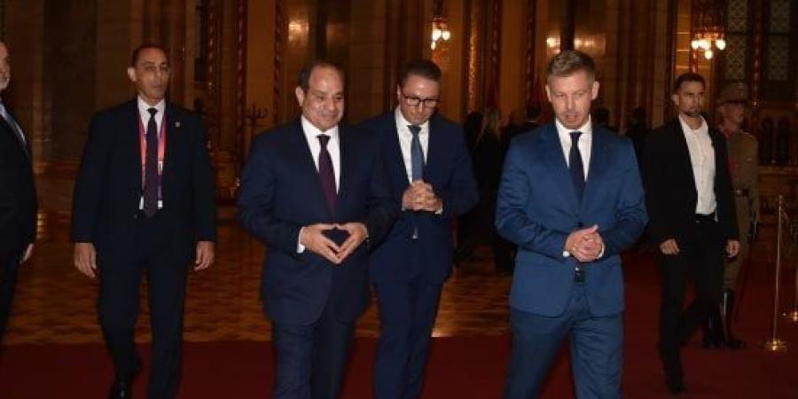 فخامة الرئيس السيسى يؤكد أهمية مواصلة الارتقاء بالعلاقات المصرية المجرية :اليوم السابع