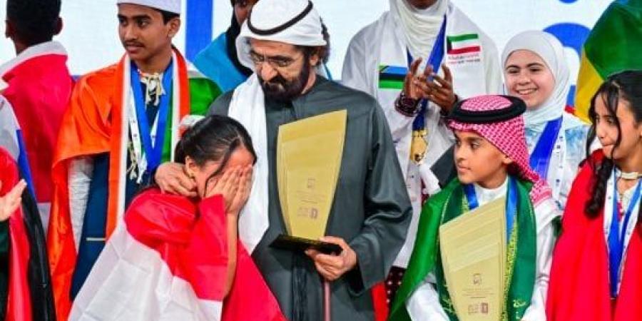 محمد بن راشد يكرم المصرية ميار عثمان بطلة تحدى القراءة العربى 2026 :اليوم السابع