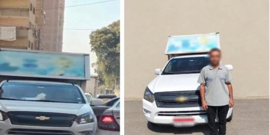 الداخلية تضبط سائق سيارة نقل يسير عكس الاتجاه بعين شمس :اليوم السابع