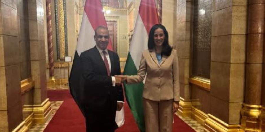 وزير الخارجية يبحث مع نظيرته المجرية العلاقات الثنائية والمستجدات الإقليمية