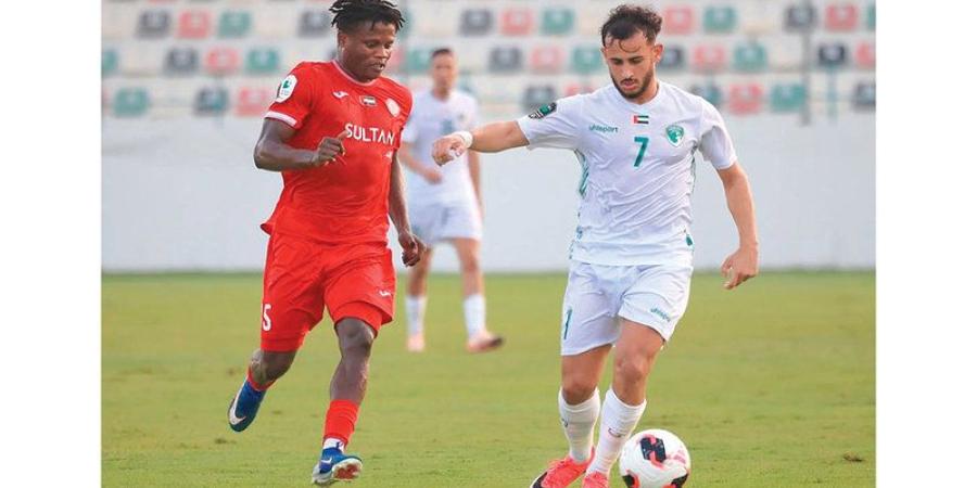 الإمارات ودبا يدشنان الجولة الثامنة لدوري الدرجة الأولى