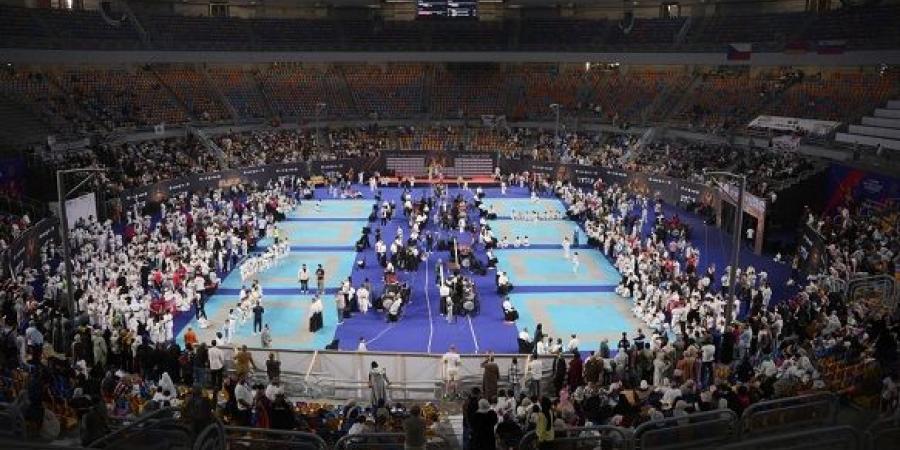 بمشاركة 15 دولة.. انطلاق كأس العالم للأطفال للكاراتيه بالقاهرة