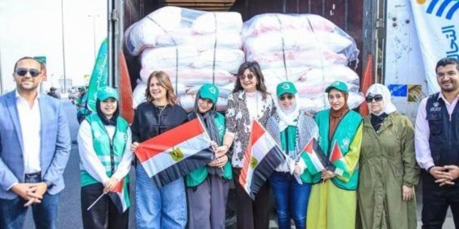 مؤسسة الجارحي للتنمية المجتمعية تشارك بـ40 طن أغذية ضمن القافلة الإغاثية لغزة :اليوم السابع
