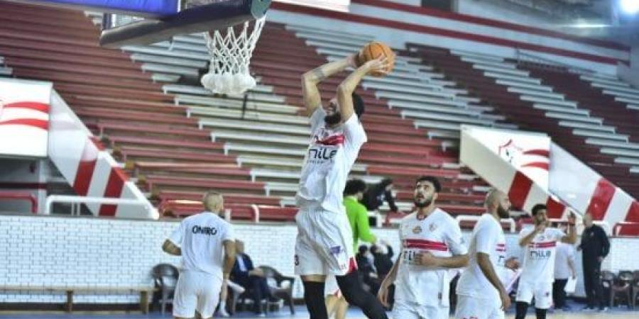 الزمالك يفوز على الجزيرة فى دورى كرة السلة بنتيجة 57-51 :اليوم السابع