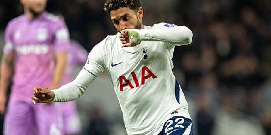 مرموش يقود هجوم توتنهام أمام كريستال بالاس