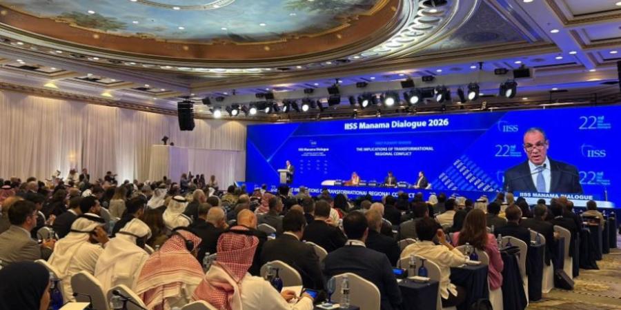 وزير الخارجية يؤكد خلال حوار المنامة رفض مصر القاطع وإدانتها للاعتداءات على دول الخليج باعتبار أمن الخليج جزء لا يتجزأ من الأمن المصري