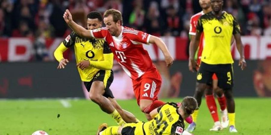 هاري كين يقود هجوم بايرن ميونخ أمام بوروسيا دورتموند في الدوري الألماني