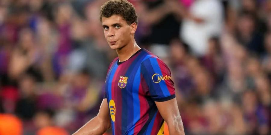 حمزة عبدالكريم على مقاعد بدلاء برشلونة أمام الافيس