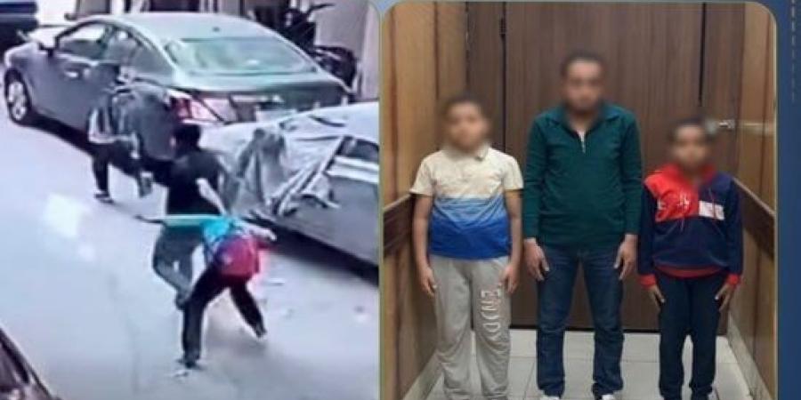 ضبط عامل اعتدى بالضرب على طفلين في شوارع سوهاج :اليوم السابع