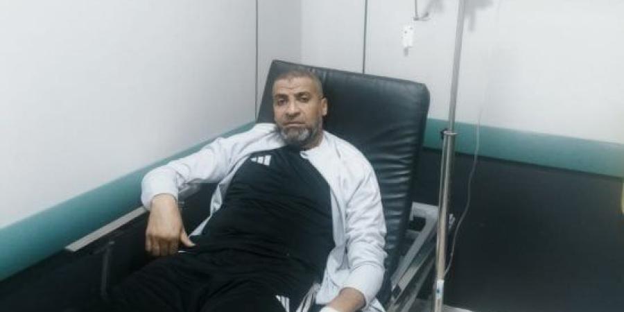 فريق طلائع الجيش يزور جمعة مشهور فى المستشفى قبل العودة إلى القاهرة :اليوم السابع