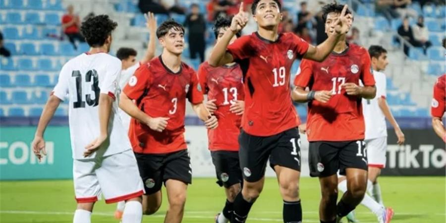 حكم مباراة مصر والصين في نصف نهائي كأس الخليج للناشئين