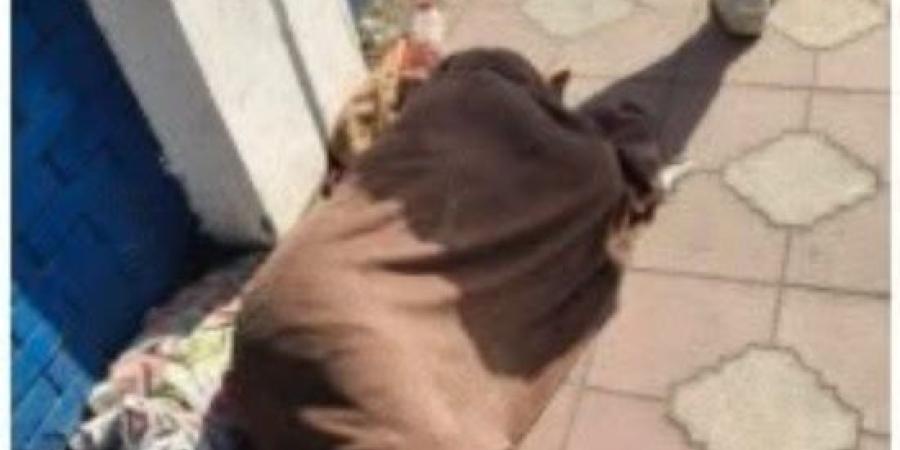 الداخلية تكشف حقيقة صورة مشرد على رصيف بدمنهور :اليوم السابع