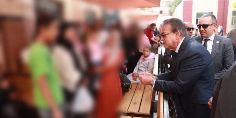 وزير الصحة يتفقد الأقسام المطورة بمعهد الرمد التذكاري ومستشفى الجلاء التعليمي