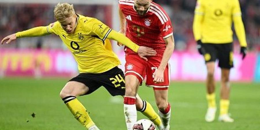 تعادل مثير يحسم قمة بايرن ميونخ وبوروسيا دورتموند في الدوري الألماني