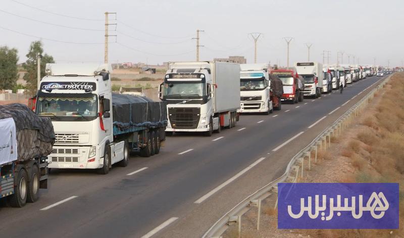 دعم مهنيي النقل الطرقي بالمغرب يقترب من 2.5 مليار درهم خلال تسعة أشهر