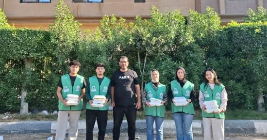 التحالف الوطنى يوزع 8 آلاف وجبة غذائية على الفئات الأكثر احتياجا بالبحيرة