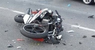 مصرع 6 أشخاص بينهم أب و3 أبناء فى حادث تصادم دراجتين على طريق بلقاس