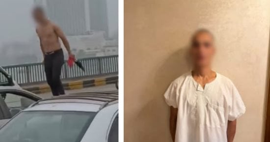 ضبط المتهم باعتلاء سيارة في الجيزة والداخلية تؤكد إصابته باضطرابات نفسية
