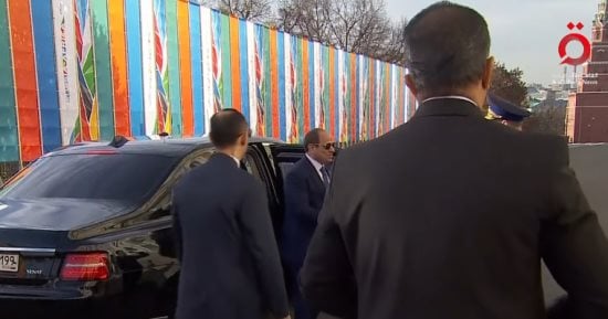 فخامة الرئيس السيسى يصل مقر القمة الروسية الأفريقية الثالثة
